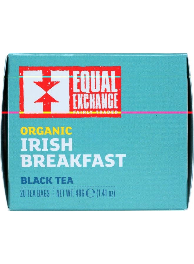 Equal Exchange , Tea Irish Breakfast Fair Trade Organic, 20 Count - Image 4
