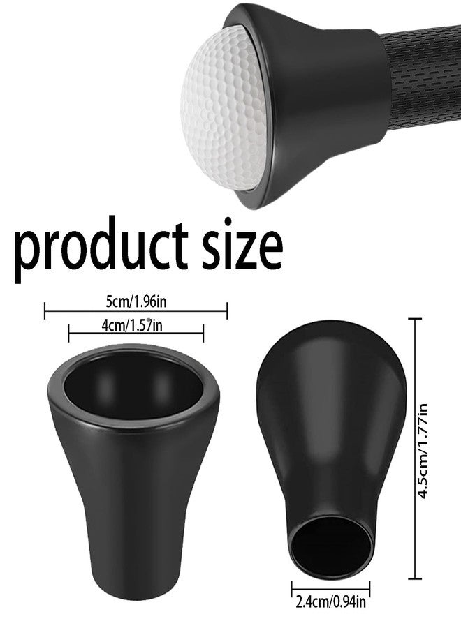Biunnru Golf Ball Retriever Durable Golf Ball Picker with Suction Cup Tool for Putter and Wedge Handles Essential Golf Accessory for Effortless Ball Retrieval (6 Pack) - Image 2