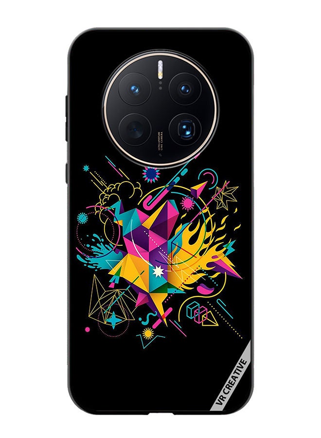 VR CREATIVE Protective Case Cover For Huawei Mate 50 Pro Art Design Multicolour - Image 1