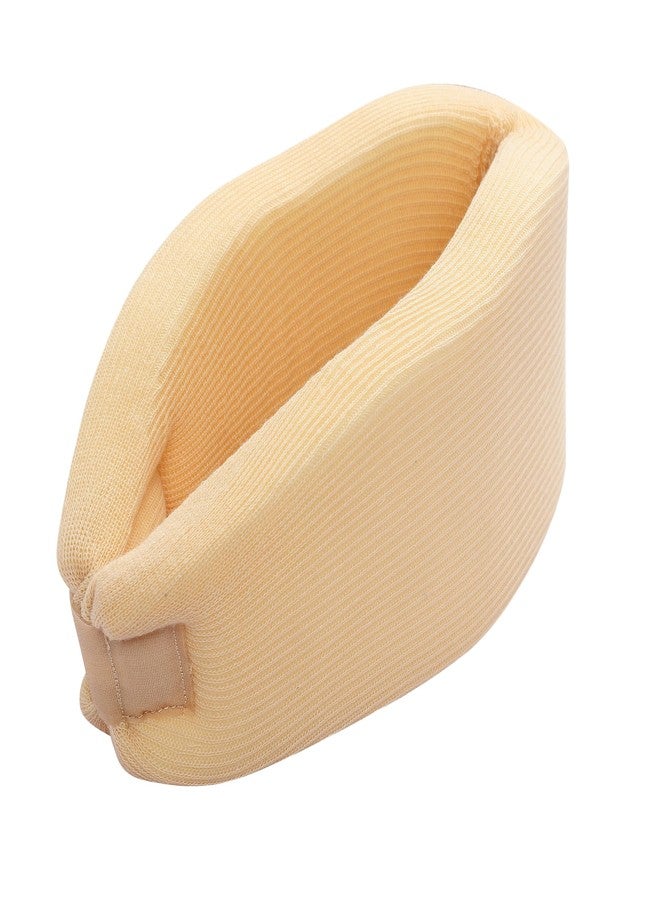RENEWA Cervical Collar Soft Foam, Adjustable Neck Support for Sleeping - Relieves Neck Pain and Spine Pressure, Neck Collar Beige (S) - Image 2
