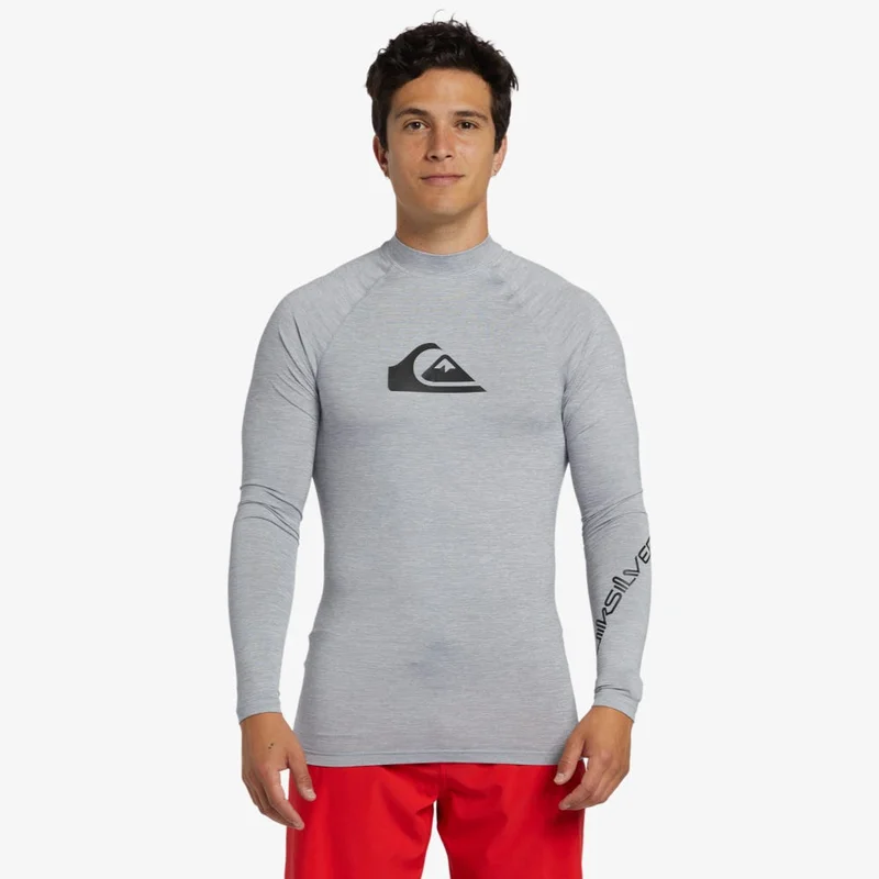 كويك سيلفر All Time Long Sleeve UPF 50 Rash Vest - Men