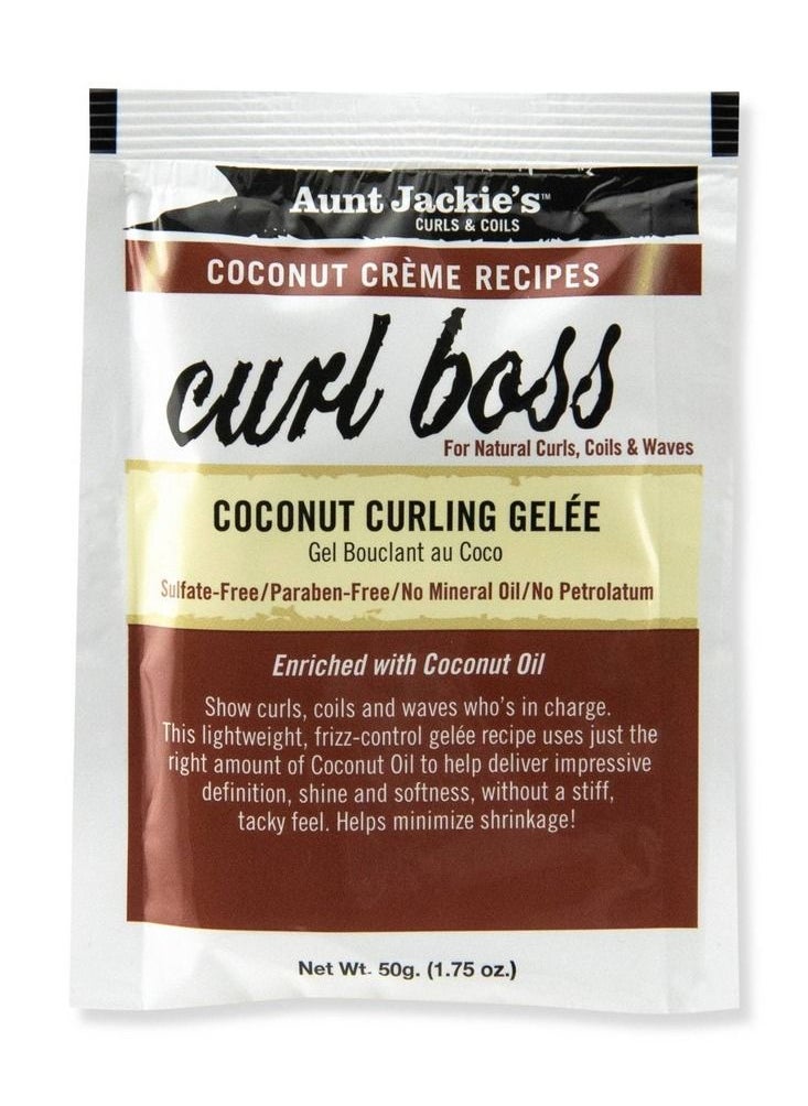 Aunt Jackie's Curl Boss Coconut Curling Gel 50g (Pack of 3)  - Image 2