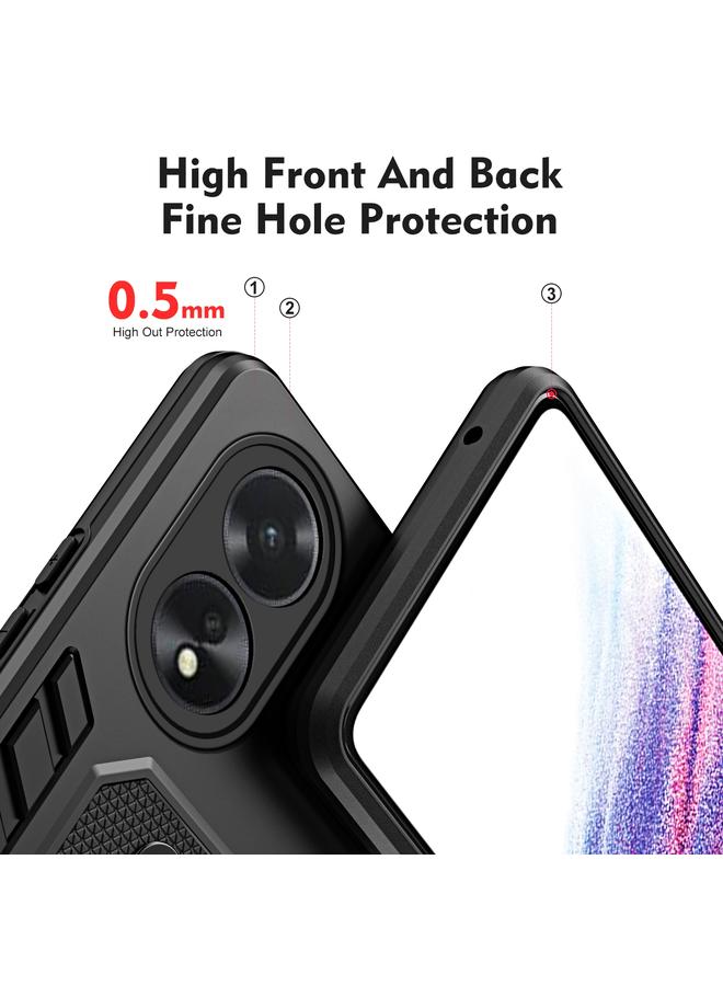 اس-توب جراب لهاتف OPPO A38 4G Variety Brave Armor مع حامل إصبع - Image 4