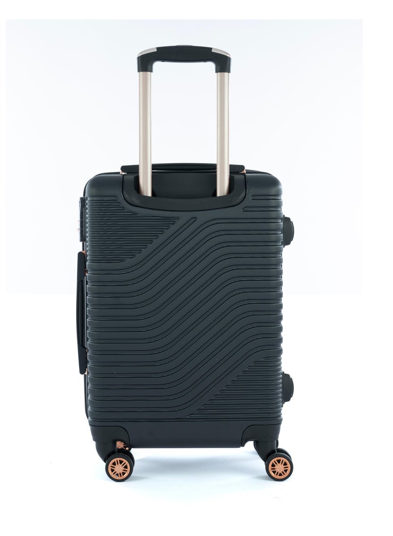 LIMRA cabin carry check-in luggage trolley size 20 inch black - Image 3