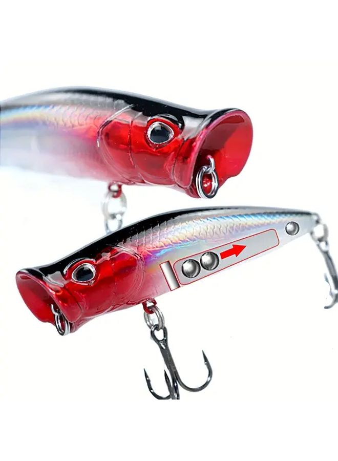 Big Splash Surface Lure Floating Long Casting Lure 3.39 Inch 16G Green Magnetic System Spraying Artificial Fishing Bait - Image 5