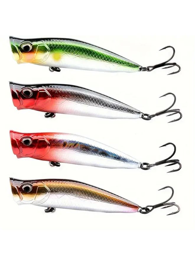 Big Splash Surface Lure Floating Long Casting Lure 3.39 Inch 16G Green Magnetic System Spraying Artificial Fishing Bait - Image 4