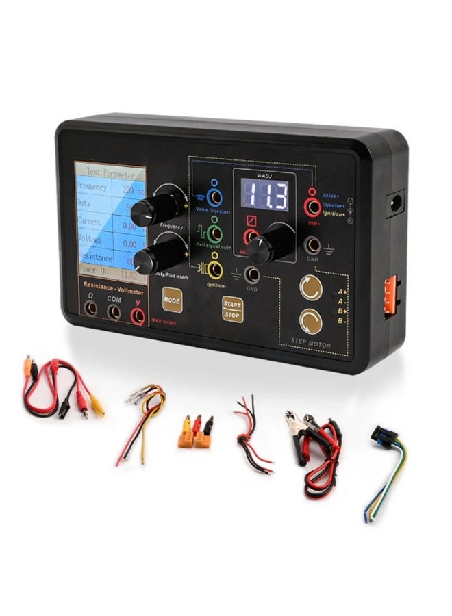 QDB-4A Ignition Coil Tester, Automobile Actuator Drive Detector, Drive Fault Tester for Test Including Injector Solenoid Valves Idle Stepping Instrument Urea Pump Motors Driver Treasure - Image 1