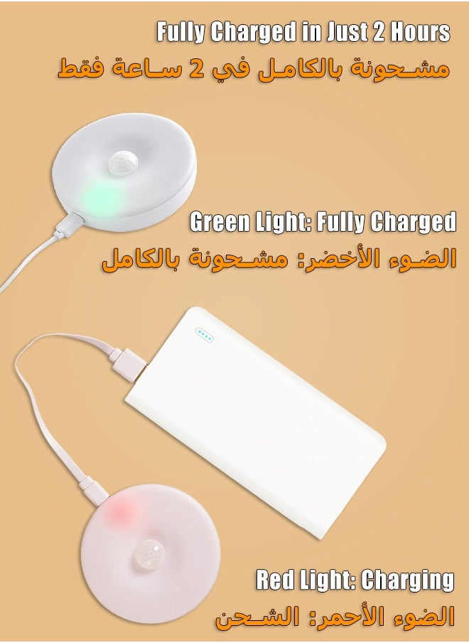 Motion Sensor Light - Under Cabinet Light - White Light and Warm Light - Rechargeable Night Light for Kitchen, Staircase, Bedroom, Drawer - pzsku/ZFD8C96161DD81DA01DD2Z/45/_/1698136618/ee5d4ca2-e2d2-4edb-a911-c8cfd34fc0a0