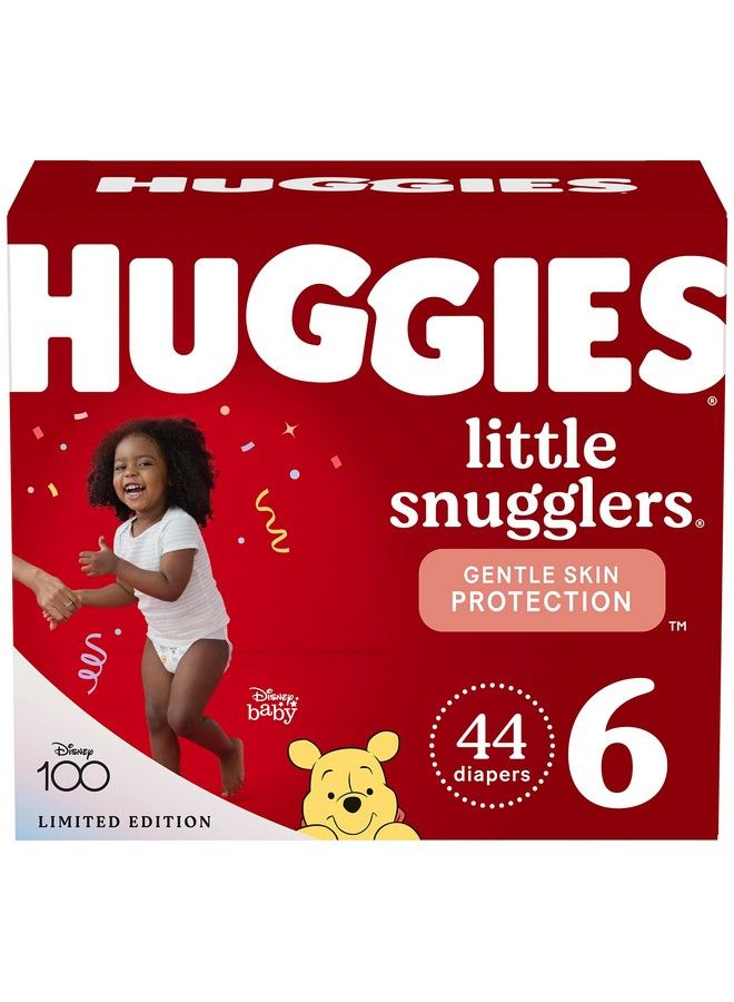 HUGGIES Little Snugglers Baby Diapers Size 6 (35+ Lbs) 44 Ct - Image 1