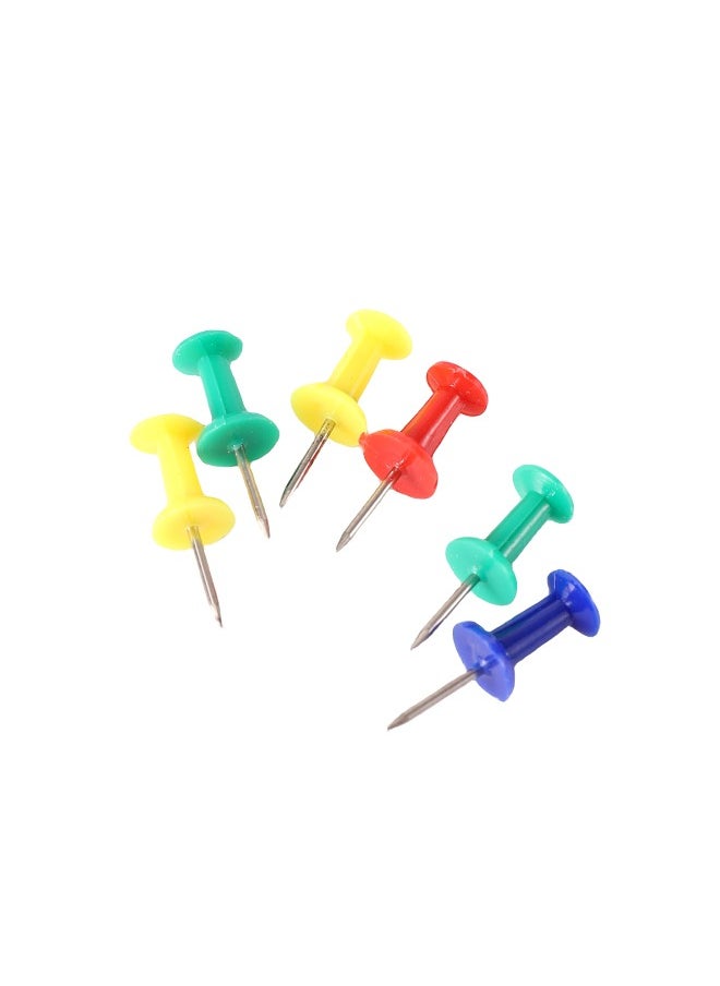 LAWAZIM Colored Push Pins - Assorted Colors Decorative Bulletin Board Tacks with Sharp Point and Secure Grip for Office and School Projects - Craft DIY Projects Scrapbooking and Classroom Activities  - Image 3