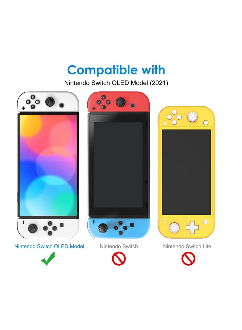 1Pcs Tempered Protective Glass for Nintendo Switch OLED Console 9H Premium Screen Protector Film  - Image 2