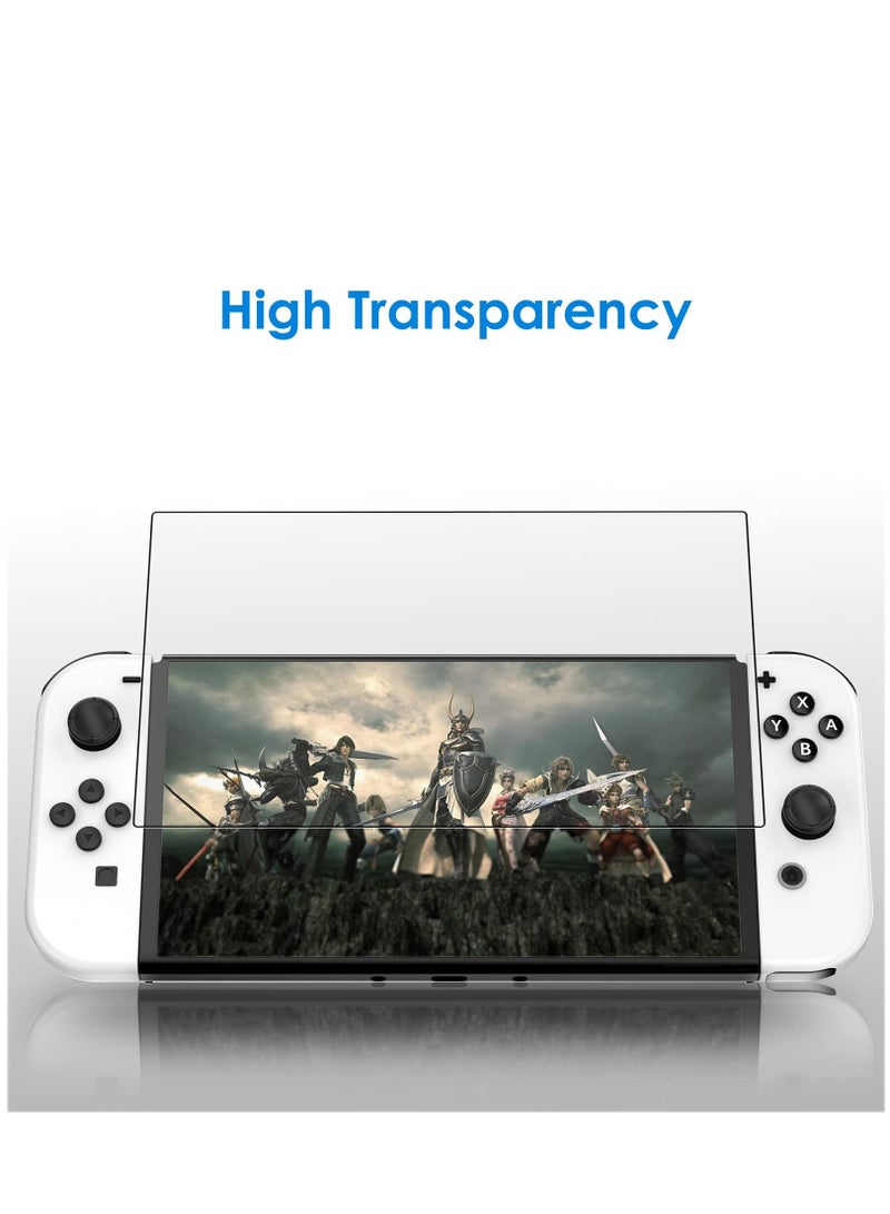 1Pcs Tempered Protective Glass for Nintendo Switch OLED Console 9H Premium Screen Protector Film  - Image 1