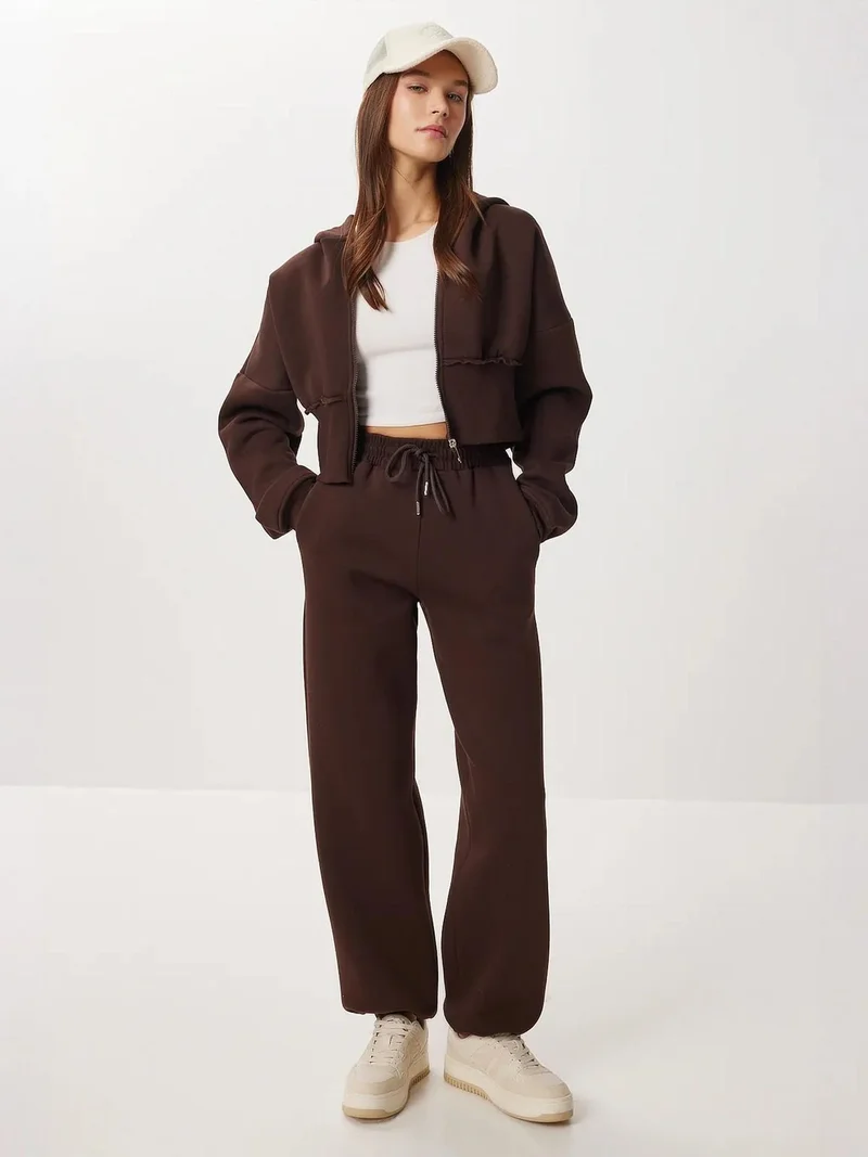 Lovely Istanbul ISTANBUL Hooded Sweatshirt and Elastic Leg Jogger Co-ord Set