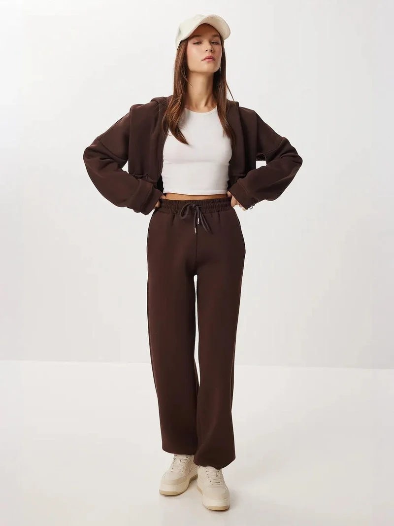 Lovely Istanbul ISTANBUL Hooded Sweatshirt and Elastic Leg Jogger Co-ord Set