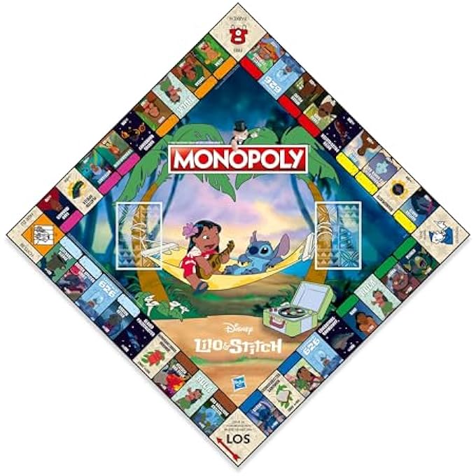 Winning Moves Monopoly Lilo  Stitch - Image 4