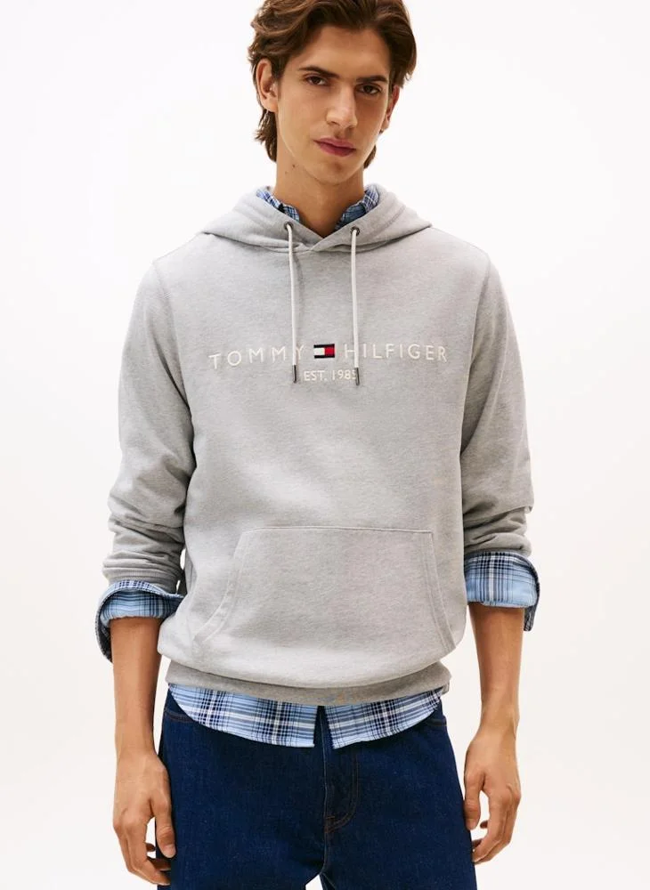 TOMMY HILFIGER Logo Pullover Hoodie
