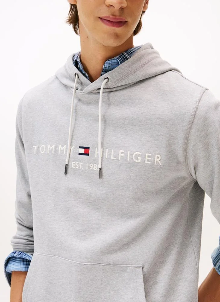 TOMMY HILFIGER Logo Pullover Hoodie