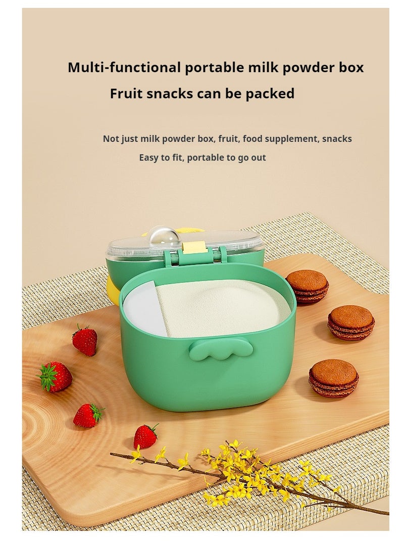 Generic Reusable Formula Dispenser Milk Powder Baby Food Box Blend Container, Travel Milk Containers, Outdoor Baby Picnics, Milk Powder, Snacks, Candy, Portable Fruit Containers (Large)  - Image 5