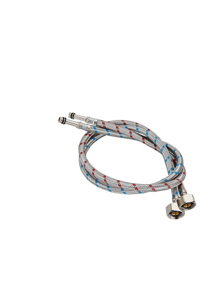 Original 60cm Spanish mixer - stainless steel braided drain pipe - Image 1