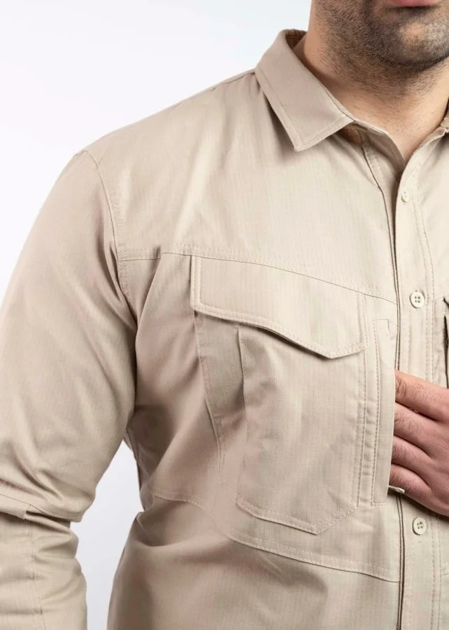 VAV Wear Outdoor Tactical Cotton Men's Shirt TACTEC01