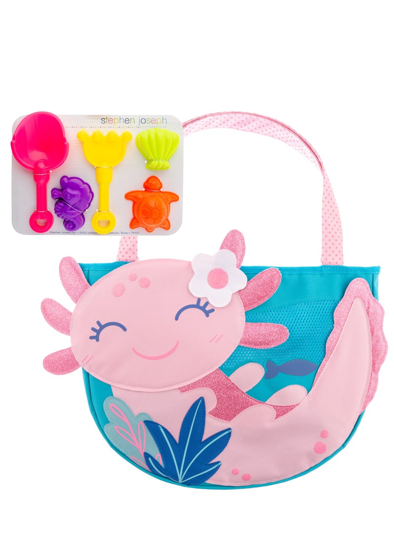 Stephen Joseph حقيبة شاطئ للأطفال - أكسولوتل - Image 1