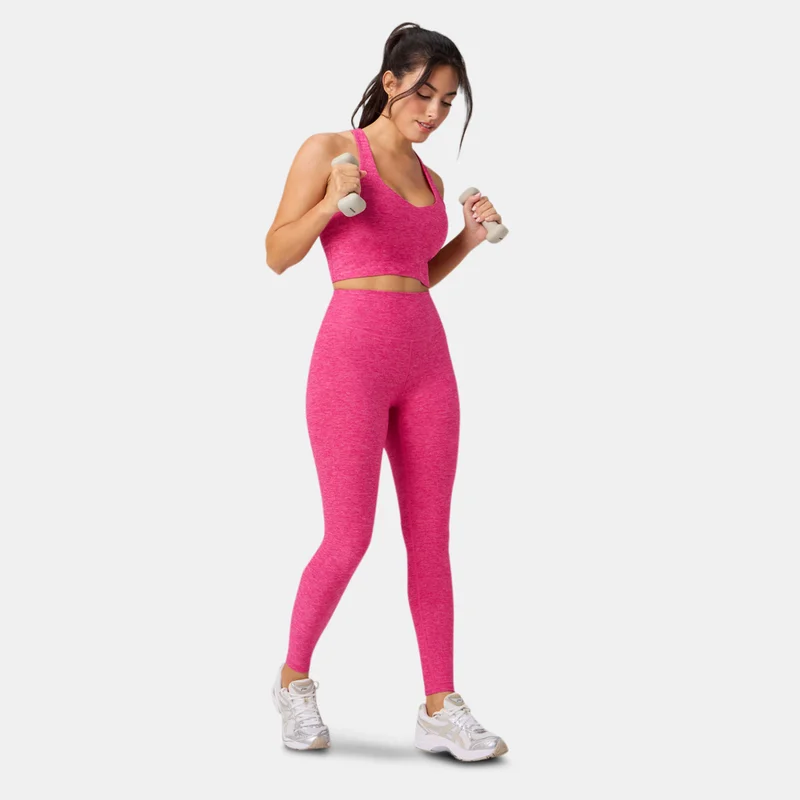 Fabletics Grey Women's HeatherFlex TLC Training Leggings for Women | Best Price UAE