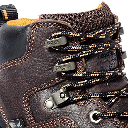Timberland PRO Men's Endurance 6 Inch Steel Safety Toe Puncture Resistant Industrial Work Boot, Briar Brown, 8.5 M - Image 3