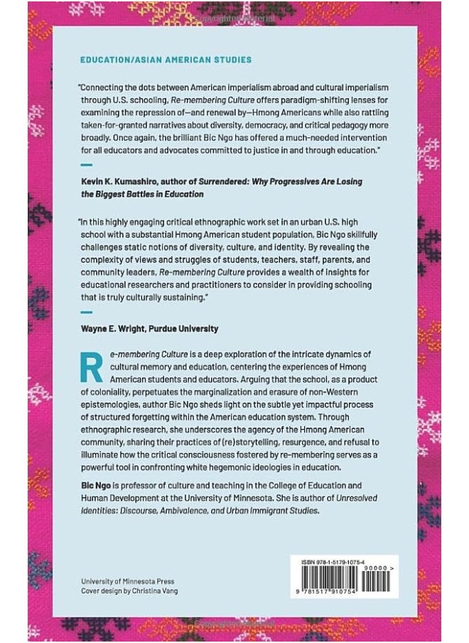 null - Re-membering Culture: Erasure and Renewal in Hmong American Education - Image 1