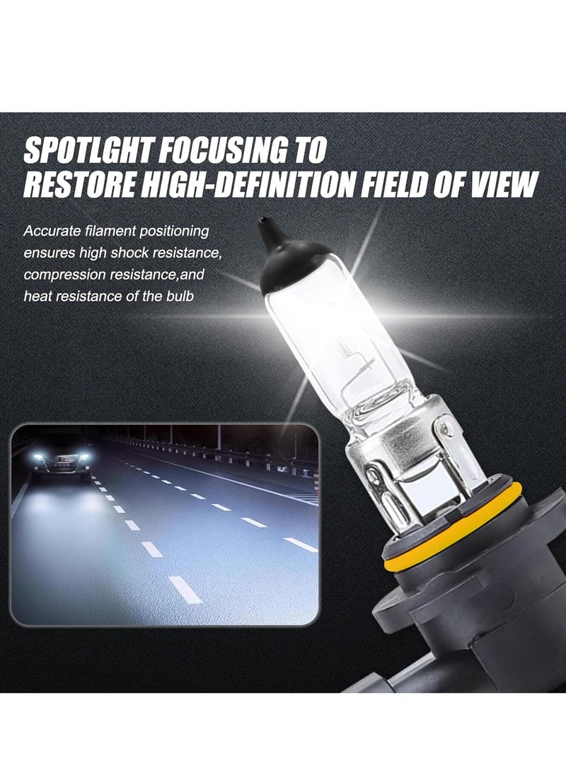 Loquat 2-Piece PREMIUM 9006 Halogen Headlight Bulb 12V 55W – Super Bright Quartz Glass, Anti-UV, Plug-and-Play, Durable Car Headlight for Night Driving and All Weather Conditions - Image 5