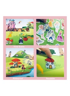KASTWAVE Reusable Sticker Books for Kids, Toys for 2 5 Year Old Girls Boys Birthday Gifts Toddler Toys Learning Stickers for Kids Toys Journal Paper Stickers Scrapbooking Stationery Sticker  - Image 4