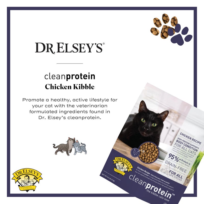 Dr. Elsey's د. إلسي طعام دجاج القطط بروتين نظيف 6.6 رطل. - Image 2
