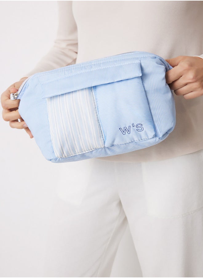 women'secret Large Toiletry Bag With Striped Print  - Image 3