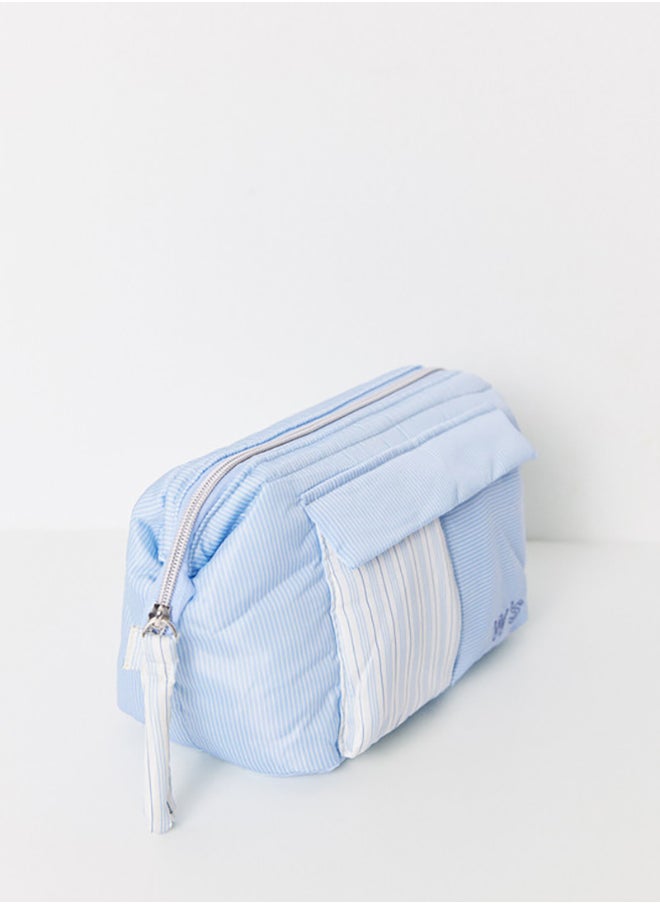 women'secret Large Toiletry Bag With Striped Print  - Image 4