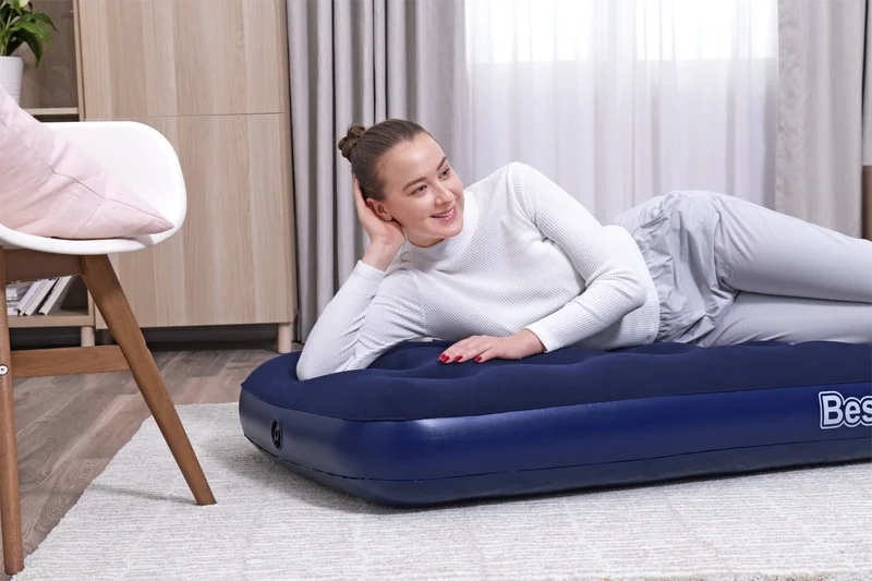 بست واي Pavillo Single Inflatable Mattress with Pump 67000