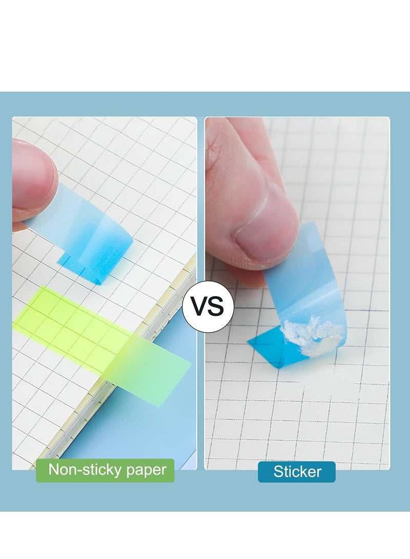 Sticky Index Tabs File Tabs, 400Pcs File Writable Index Tabs, Book Marker Sticky Notes Tabs Labeling and Organizing Documents, Papers, File Folders, Books(5 Colours)