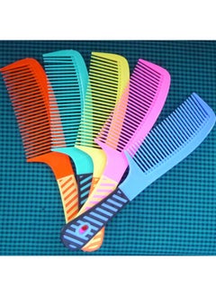 ZYOUNG 5 Pcs Combs For Women Tooth Comb Set Styling Essentials Round Comb With Handle  - Image 4