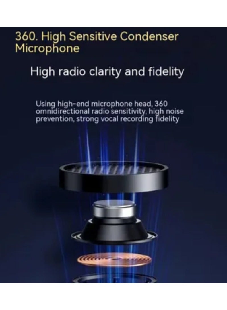 ريماكس ميكروفون لاسلكي مزدوج Remax K10 مع مستقبل Type-C، تقنية تقليل الضوضاء، تشغيل فوري Plug & Play، صوت نقي، تردد 2.4GHz بدون تأخير، مثالي للبث المباشر، تسجيل الفيديو، الكاريوكي ومدونات الفيديو، متوافق مع أجهزة أندرويد - Image 3