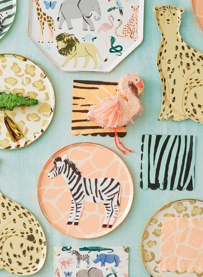 Meri Meri Safari Animal Print Small Napkins - Image 2