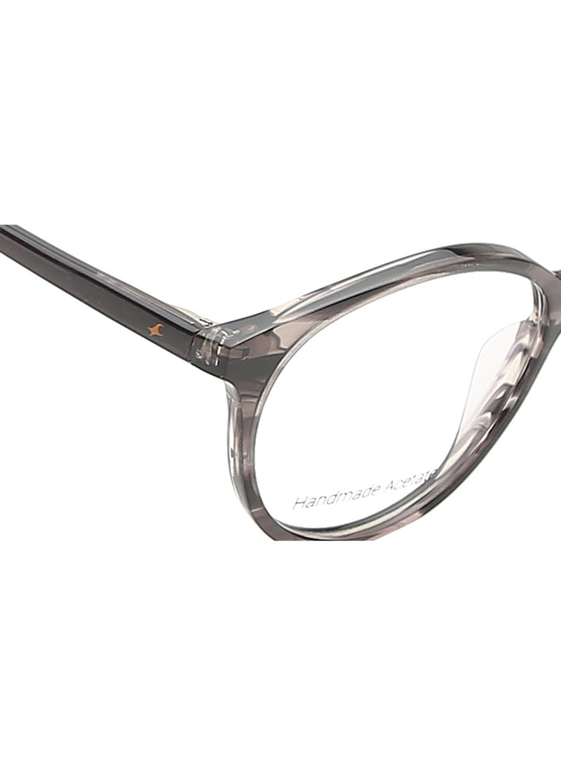 fastrack Grey Round  Rimmed Eyeglasses  - Image 5