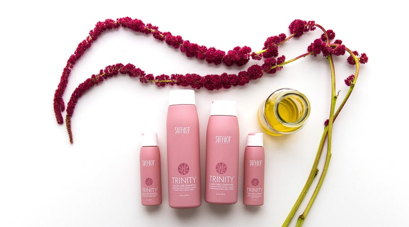 SURFACE Hair - Trinity Color Care Shampoo â€“ Sulfate-Free, Paraben-Free Cleansing, Shine, and Volume for Color Treated Hair - 33.8 fl oz - Image 4