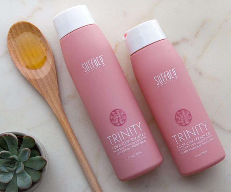SURFACE Hair - Trinity Color Care Shampoo â€“ Sulfate-Free, Paraben-Free Cleansing, Shine, and Volume for Color Treated Hair - 33.8 fl oz - Image 3