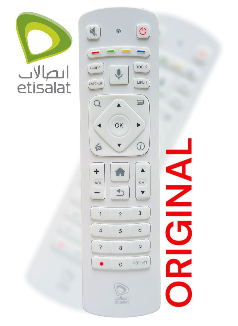 etisalat ORIGINAL Remote Control For ETISALAT Receiver 