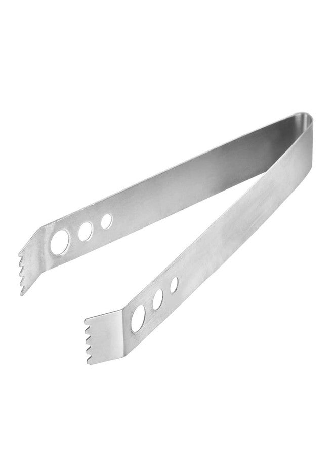 Fableart Stainless Steel Ice Tong – Premium Bar Tool for Serving Ice Cubes, Fruits & More - Image 1
