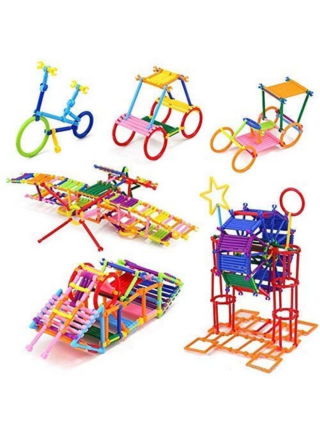 Ixora Educational Building Blocks Creative Smart Sticks for Different Shape of Game Toys Set for Kids (Multi Color) - Image 2