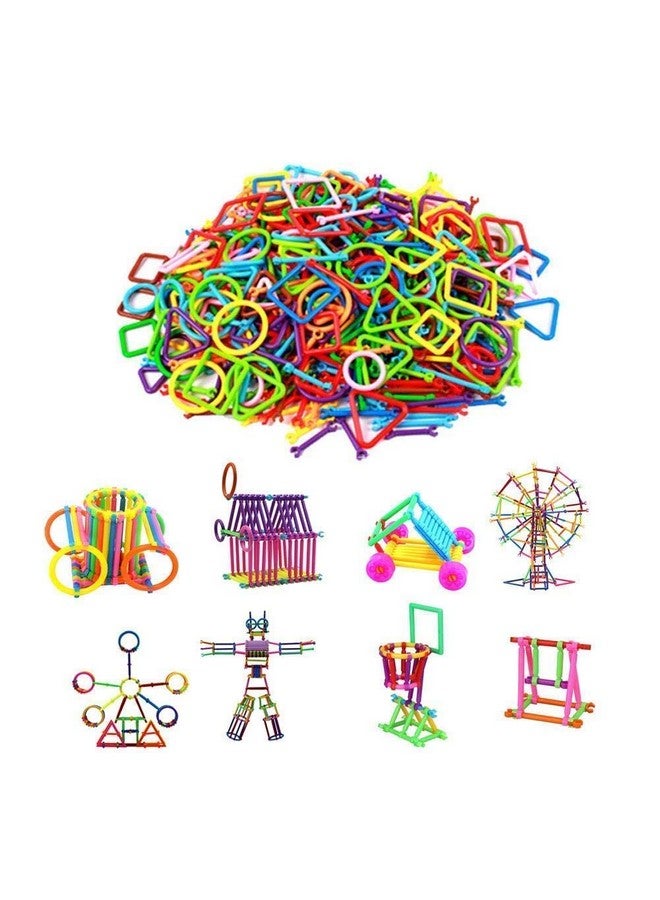 Ixora Educational Building Blocks Creative Smart Sticks for Different Shape of Game Toys Set for Kids (Multi Color) - Image 1