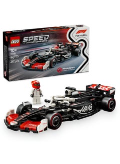 LEGO LEGO Speed Champions MoneyGram Haas F1 Team VF-24 Race Car 77250 Building Set (242 Pieces)  - Image 1