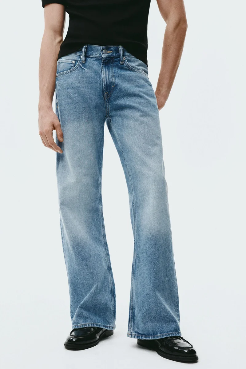 H&M Relaxed Bootcut Jeans