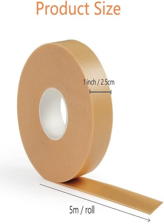 CAVERNSHOP Roll Blister Tape For Heel, Shoe Bite Protector, First Aid Waterproof Heel Grips Protector For Shoes, Foot Cushion Pads Prevention For Wear-Resistant Blister, Chafing, Friction, 2.5Cm X 5M - Image 2