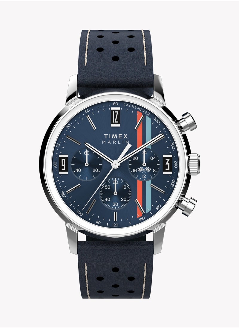 TIMEX Timex Men's Stainless/Blu Watch | TW2W99000  - Image 1