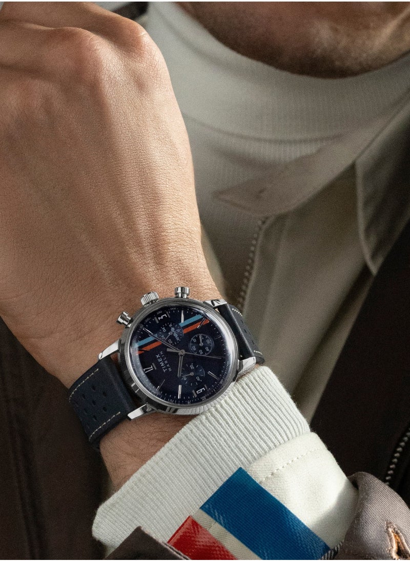 TIMEX Timex Men's Stainless/Blu Watch | TW2W99000  - Image 4